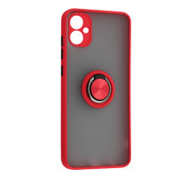 Чохол Gingle Ring Case for Samsung A05 (A055) Red mag-200000156037255775