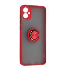 Чохол Gingle Ring Case for Samsung A05 (A055) Red mag-200000156037255775