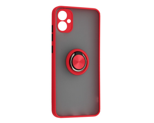 Чохол Gingle Ring Case for Samsung A05 (A055) Red mag-200000156037255775