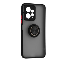 Чохол Gingle Ring Case for Xiaomi Redmi Note 12 4G Black mag-200000156106555817