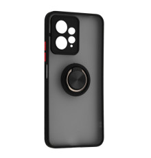 Чохол Gingle Ring Case for Xiaomi Redmi Note 12 4G Black mag-200000156106555817