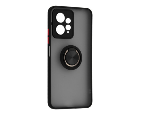 Чохол Gingle Ring Case for Xiaomi Redmi Note 12 4G Black mag-200000156106555817
