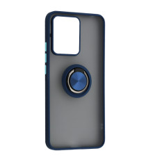 Чохол Gingle Ring Case for Xiaomi Redmi Note 13 Pro 4G Blue mag-200000156127055829