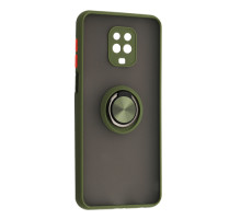 Чохол Gingle Ring Case for Xiaomi Redmi Note 9S/9Pro Khaki mag-2000001561447138019