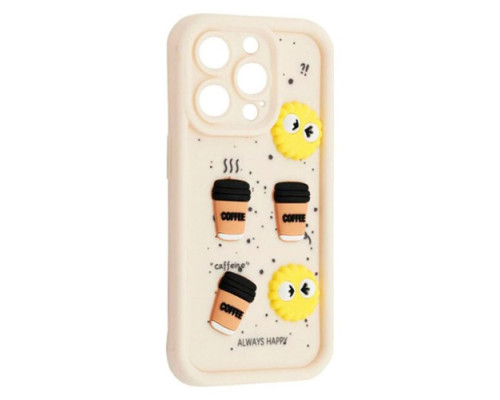 Чохол HAPPY Cookie Case for iPhone 12 Pro White mag-2000001562253135239