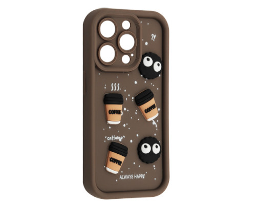 Чохол HAPPY Cookie Case for iPhone 16 Pro Max Brown mag-2000001563083106675