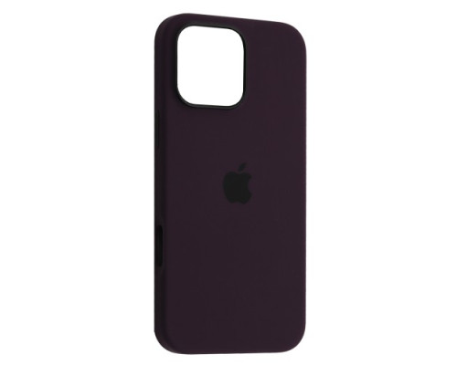 Чохол 1:1 Original Silicone Case with MagSafe for iPhone 16 Pro Plum mag-2000001571453139440
