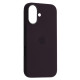 Чохол 1:1 Original Silicone Case with MagSafe for iPhone 16 Plum mag-2000001571514106772
