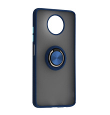 Чохол Gingle Ring Case for Xiaomi Redmi Note 9T/Note 9 5G Blue mag-2000001574270106905