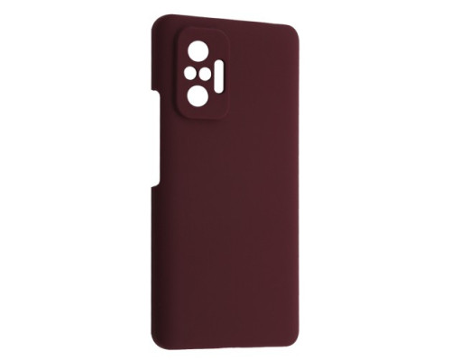 Чохол Silicone Case luxury для Xiaomi Redmi Note 10 Pro Marsala mag-2000001577578142841