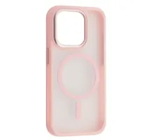 Чохол NEW MATTE MAGSAFE for iPhone 15 Pink mag-2000001579961152354