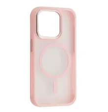 Чохол NEW MATTE MAGSAFE for iPhone 15 Pink mag-2000001579961152354