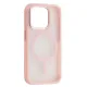Чохол NEW MATTE MAGSAFE for iPhone 15 Pink mag-2000001579961152354