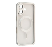 Чохол SHINING Camera MagSafe for iPhone 16 Plus Silver mag-2000001586877132080