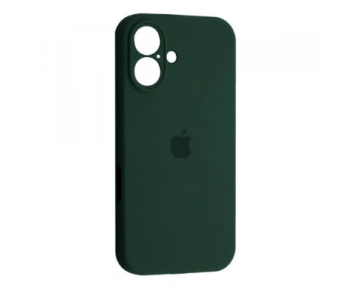 Чохол Silicone Case Full Camera for iPhone 16 (64) cyprus green дефект пакування mag-2000001589694131252
