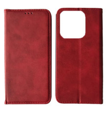 Чохол-книжка Black TPU Magnet for Xiaomi Redmi Note 14 4G Global version red mag-2000001592830136974