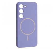 Чохол Silicone Case luxury+MagSafe for Samsung S23 Elegant Purple mag-2000001594261134098