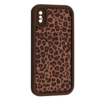 Чохол LEOPARD Case for iPhone X/XS Brown 3 mag-2000001596548135699
