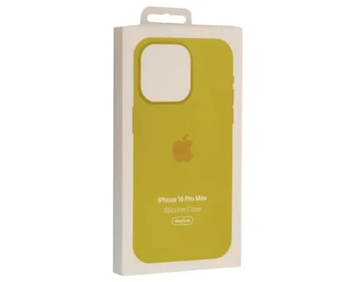 Чохол Silicone Case Copy with MagSafe for iPhone 16 Pro Max Tangerine mag-2000001597897144773