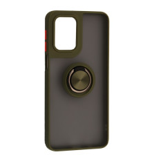 Чохол Gingle Ring Case for Motorola E14 4G Khaki mag-2000001599204138043