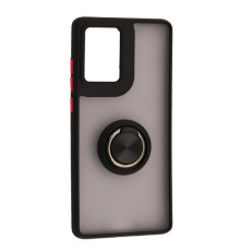 Чохол Gingle Ring Case for Motorola G85 Black mag-2000001599303138053