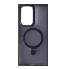 Чохол Matte Ring-MagSafe for Samsung S22 Ultra 5G Бузковий mag-2000001500545105289