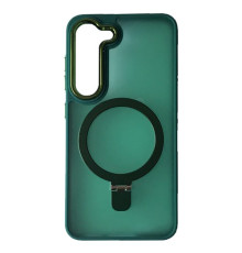 Чохол Matte Ring-MagSafe for Samsung S23+ Зелений mag-2000001500804105315