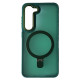 Чохол Matte Ring-MagSafe for Samsung S23+ Зелений mag-2000001500804105315