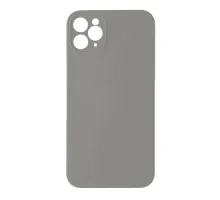 Silicone Case Full Camera Square side Copy for iPhone 11 Pro Max Grey mag-200000150662219538