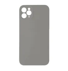 Silicone Case Full Camera Square side Copy for iPhone 11 Pro Max Grey mag-200000150662219538