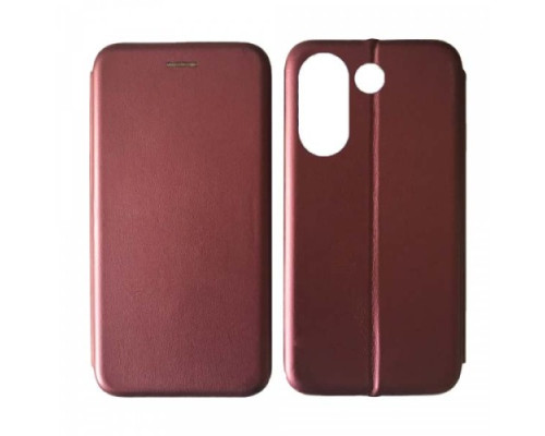 Чохол-книжка Level for Tecno Camon 20 Marsala mag-200000150712419610