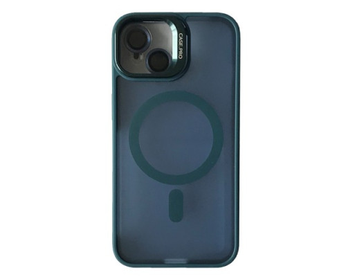 Чохол CASE PRO MATTE FORTABLE CAMERA LENS MAGSAFE for iPhone 13 Dark blue mag-2000001511329139519