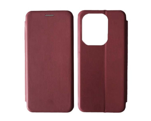 Чохол-книжка Level for Xiaomi Redmi Note 13 Pro 4G/Poco M6 Pro 4G Marsala mag-2000001516294100225