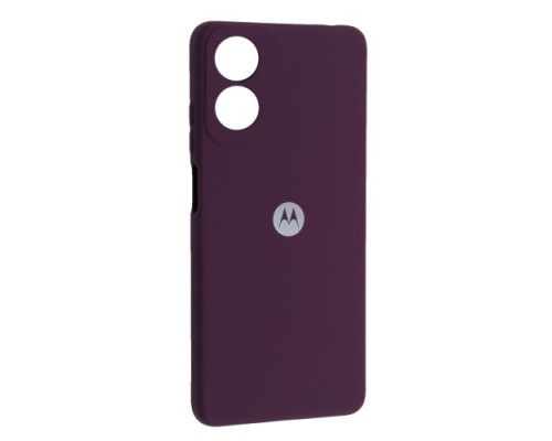 Чохол Silicone Case Full for Motorola G04 4G Grape mag-200000152071029596