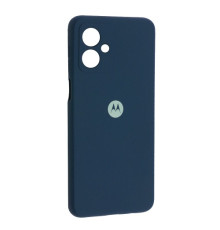 Чохол Silicone Case Full for Motorola G14 4G Navy Blue mag-200000152100729630