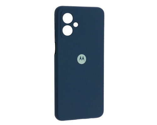 Чохол Silicone Case Full for Motorola G14 4G Navy Blue mag-200000152100729630
