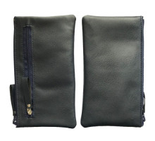 Чохол-кисет на блискавці універсальний 6 дюймов синій 067-1 (дві блискавки) mag-2000001528099141272