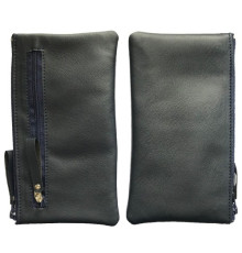 Чохол-кисет на блискавці універсальний 6 дюймов синій 067-1 (дві блискавки) mag-2000001528099141272