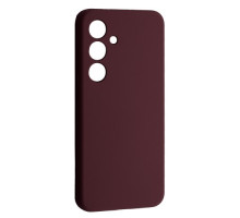Чохол Silicone Case luxury для Samsung S24 Marsala mag-2000001529768137738