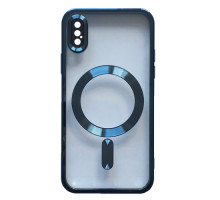 Чохол SHINING Camera MagSafe for iPhone XS Blue Titanium mag-2000001537541132023