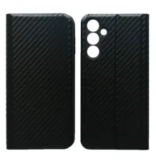 Чехол-книжка Carbon for Samsung S25 FE Black mag-2000001643525145324