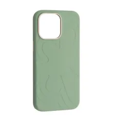 Чохол Flower Liquid Silicone Case MagSafe для iPhone 16 Pro Qingshan Jade mag-2000001650554145863