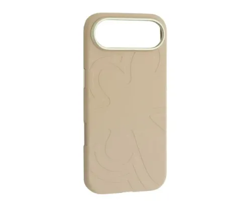 Чохол Flower Liquid Silicone Case MagSafe для iPhone 17 Air Antique White mag-2000001650868145893