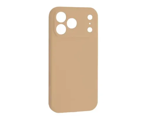 Чохол Silicone Case Camera Protective for iPhone 17 Pro (79) Desert Gold mag-2000001654309146577