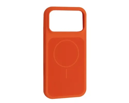 Чохол New Silicone Case MagSafe для iPhone 17 Pro Max Hermes Orange mag-2000001658345147420