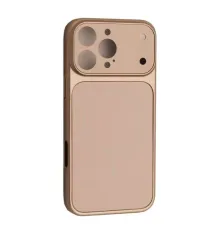 Чохол NEW AG GLASS MagSafe Case for iPhone 16 Pro Gold mag-2000001660331146806