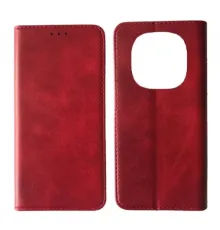 Чохол-книжка Black TPU Magnet for Xiaomi Redmi Note 15 Pro 4G Red mag-2000001665121151819