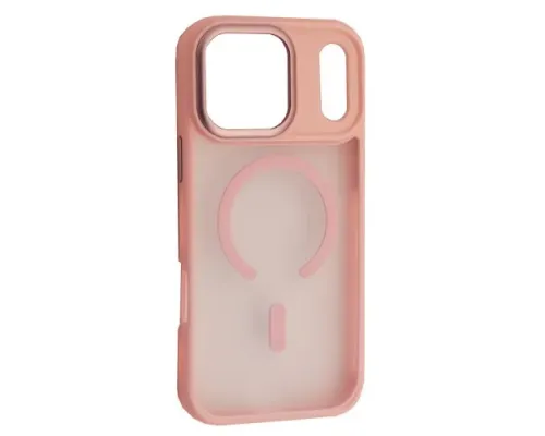 Чохол NEW MATTE MAGSAFE for iPhone 17 Pro Pink mag-2000001667729152384