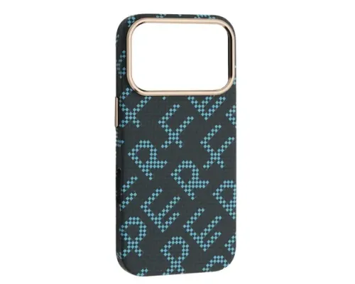 Чохол PC CARBON Style MagSafe for iPhone 17 Pro Blue perfect mag-2000001669150152547