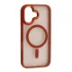 Чохол CRISTAL GUARD MagSafe for iPhone 16 Orange mag-2000001670378152699